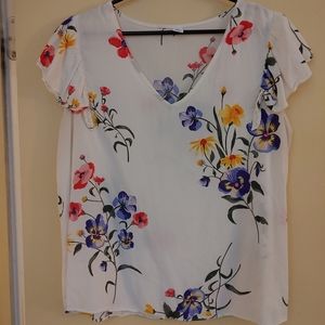 Old Navy size L floral top